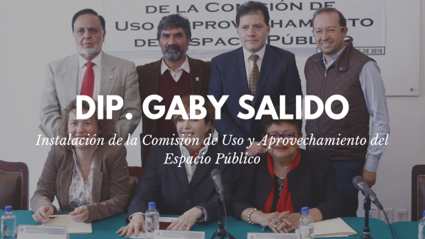 Instalación de la Comisión de Uso y Aprovechamiento del Espacio Público